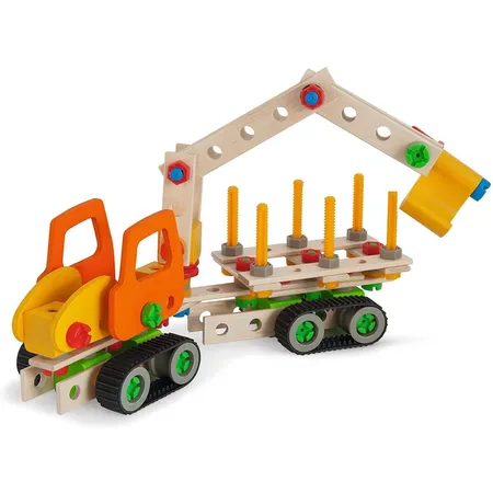 Simba Eichhorn Constructor Raupenbagger, 170-teilig