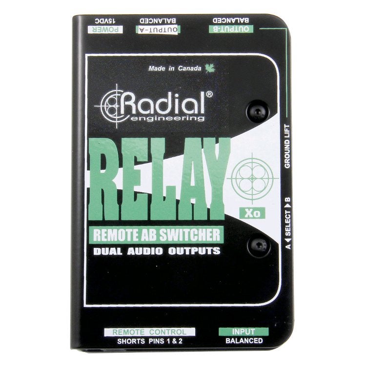 Radial Relay Xo Remote AB Switcher