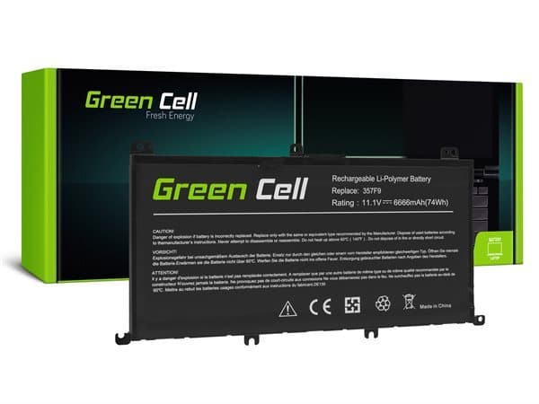 Green Cell batteri 357F9 til Dell Inspiron 15 5576 5577 7557 7559