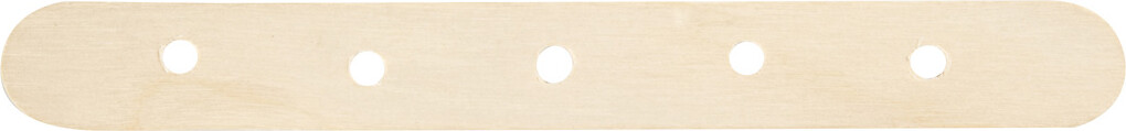Konstruktionspinde - L 15 CM - B 1,8 CM - Hulstr. 4 MM - 20 Stk