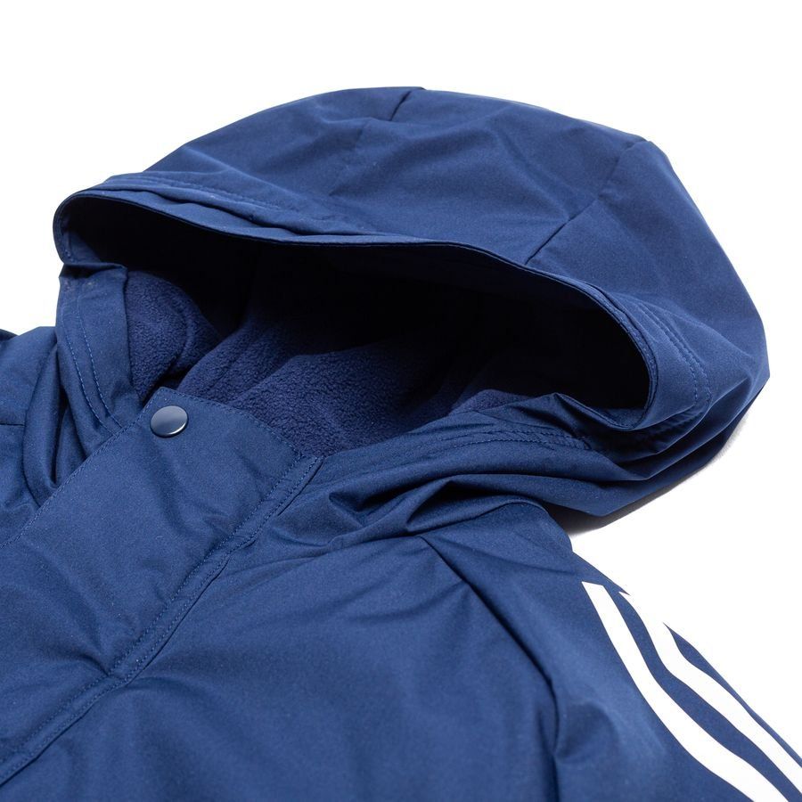 adidas Tiro 24 Parka Veste - Bleu Marine/Blanc