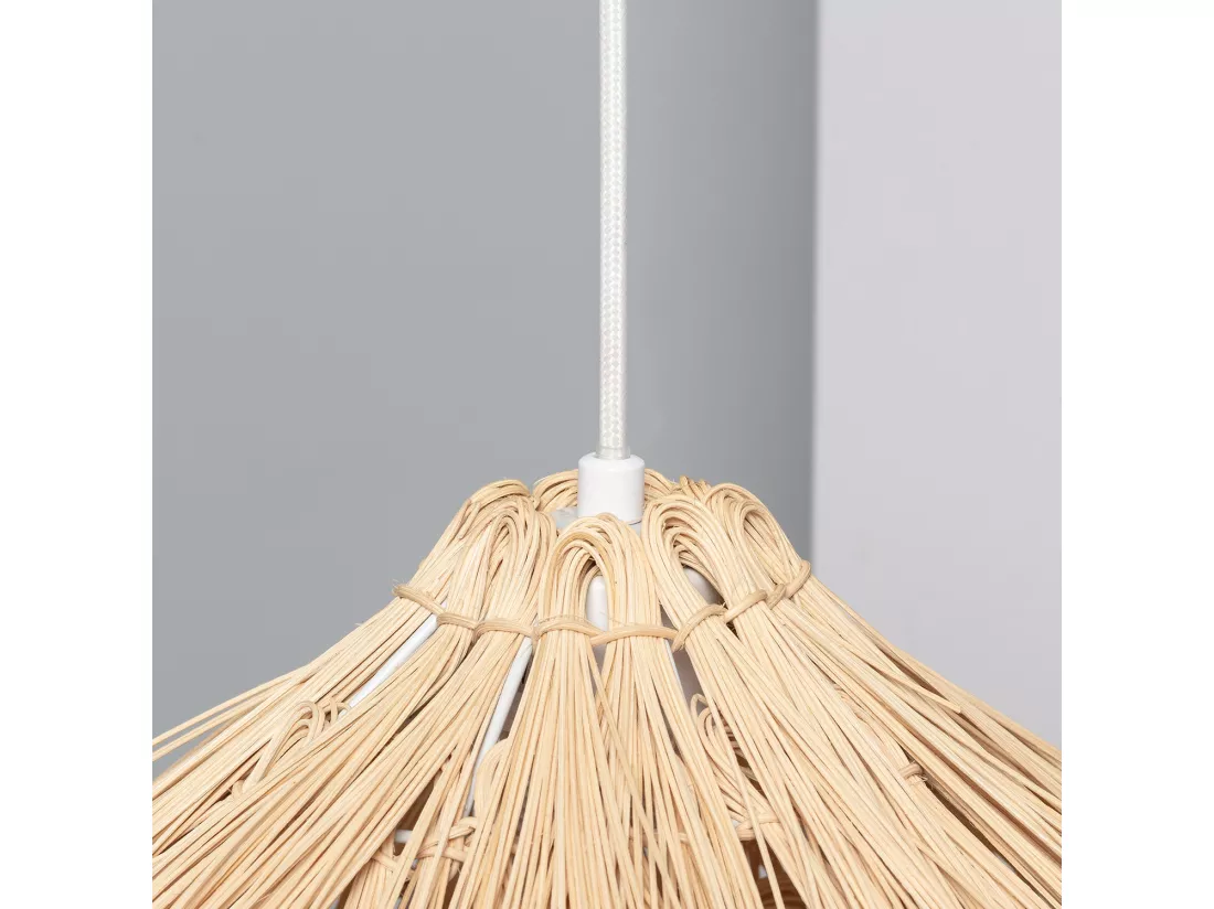 Suspension Rotin Shiyan Naturel