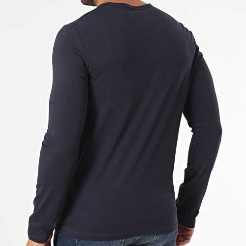 Tee Shirt Manches Longues 111653-3F722 Bleu Marine