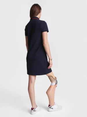 Vestido Polo Adaptive TH Monogram Stripe