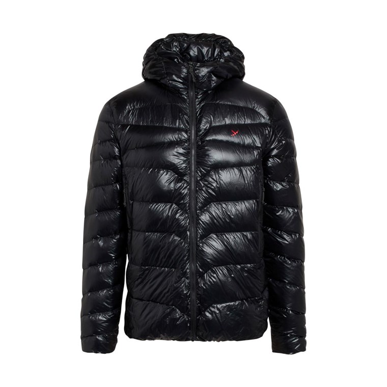 Nordisk Stoke Ultralight Down Hooded Jacket Men Black