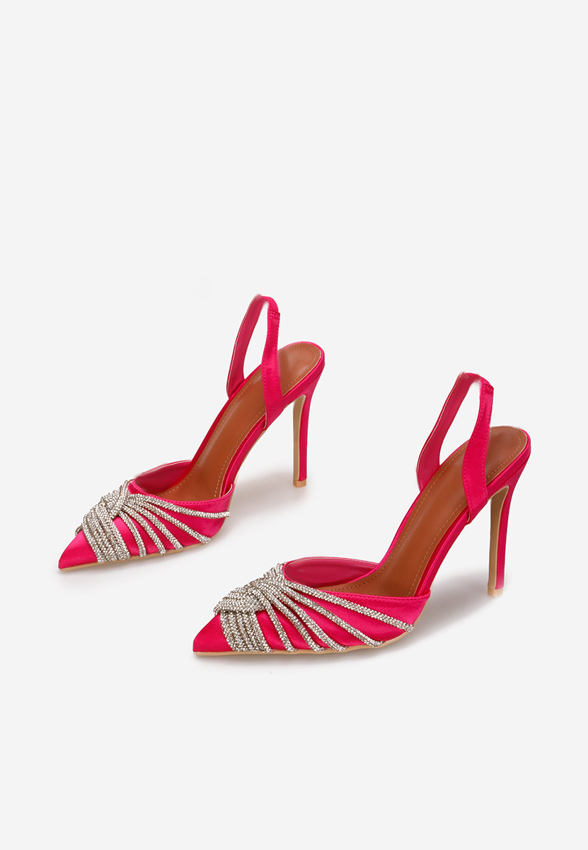 Chaussures stiletto élégantes fuchsia Viviana
