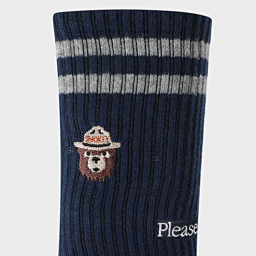 Paire De Chaussettes ELYAA00150 Bleu Marine