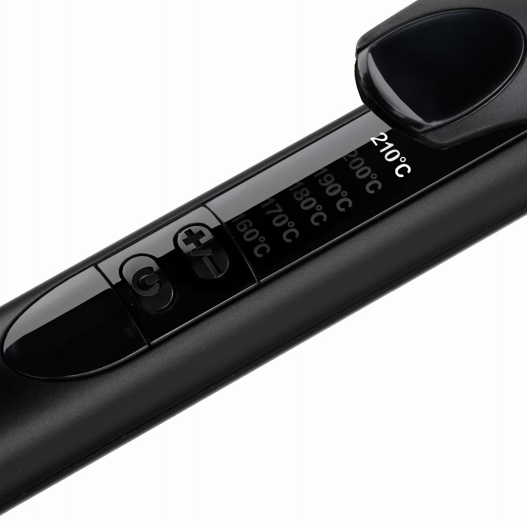 BaByliss C451E 25mm Curling Tong Krultang Warm Zwart, Roze goud 2,5 m