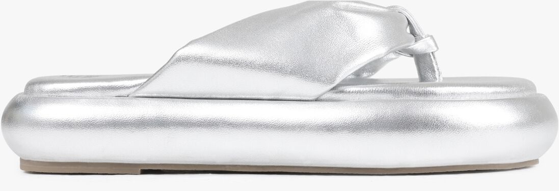 BRONX zilveren bronx slippers jac-ey 85022