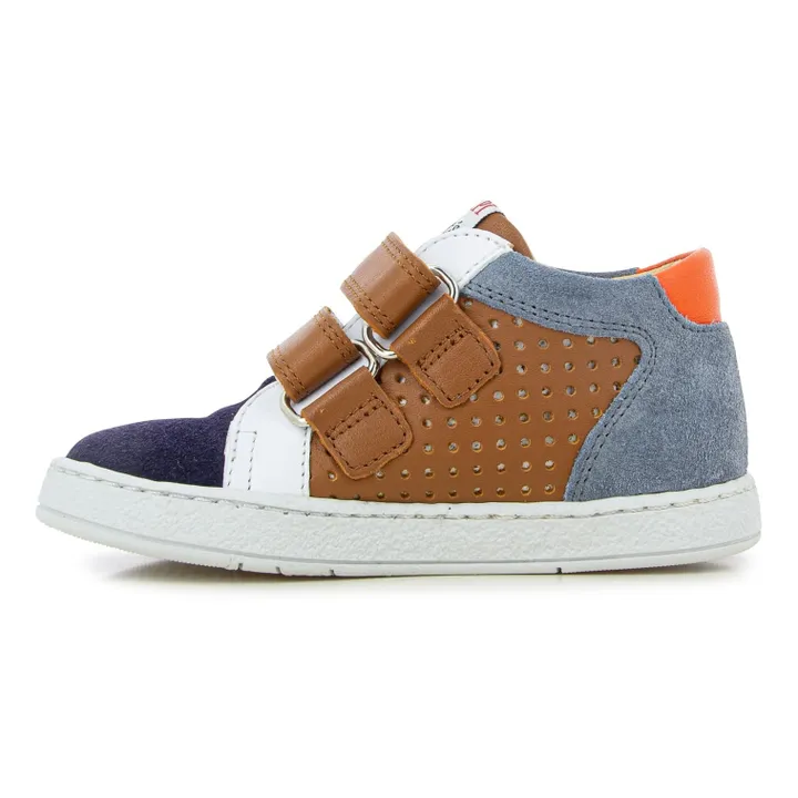 Pom d'Api Baskets Scratchs Mousse Easy Perfo | Camel