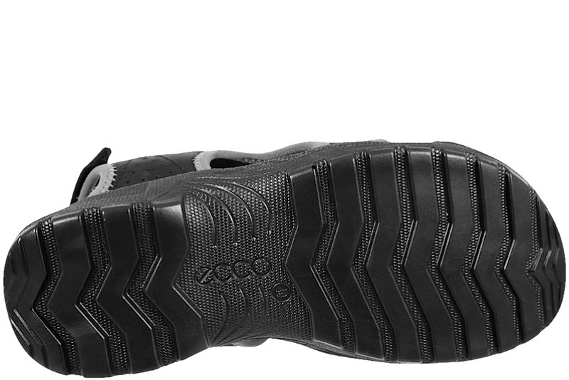ECCO HIKE SANDAL I SORT OLIERET SKIND