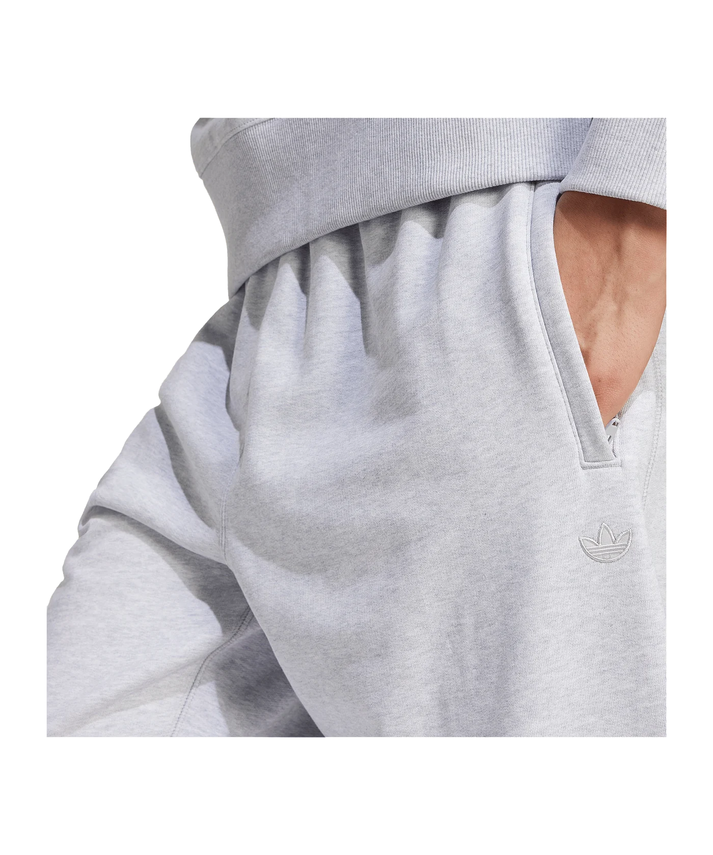 adidas Originals Essential Wide Jogginghose Grau