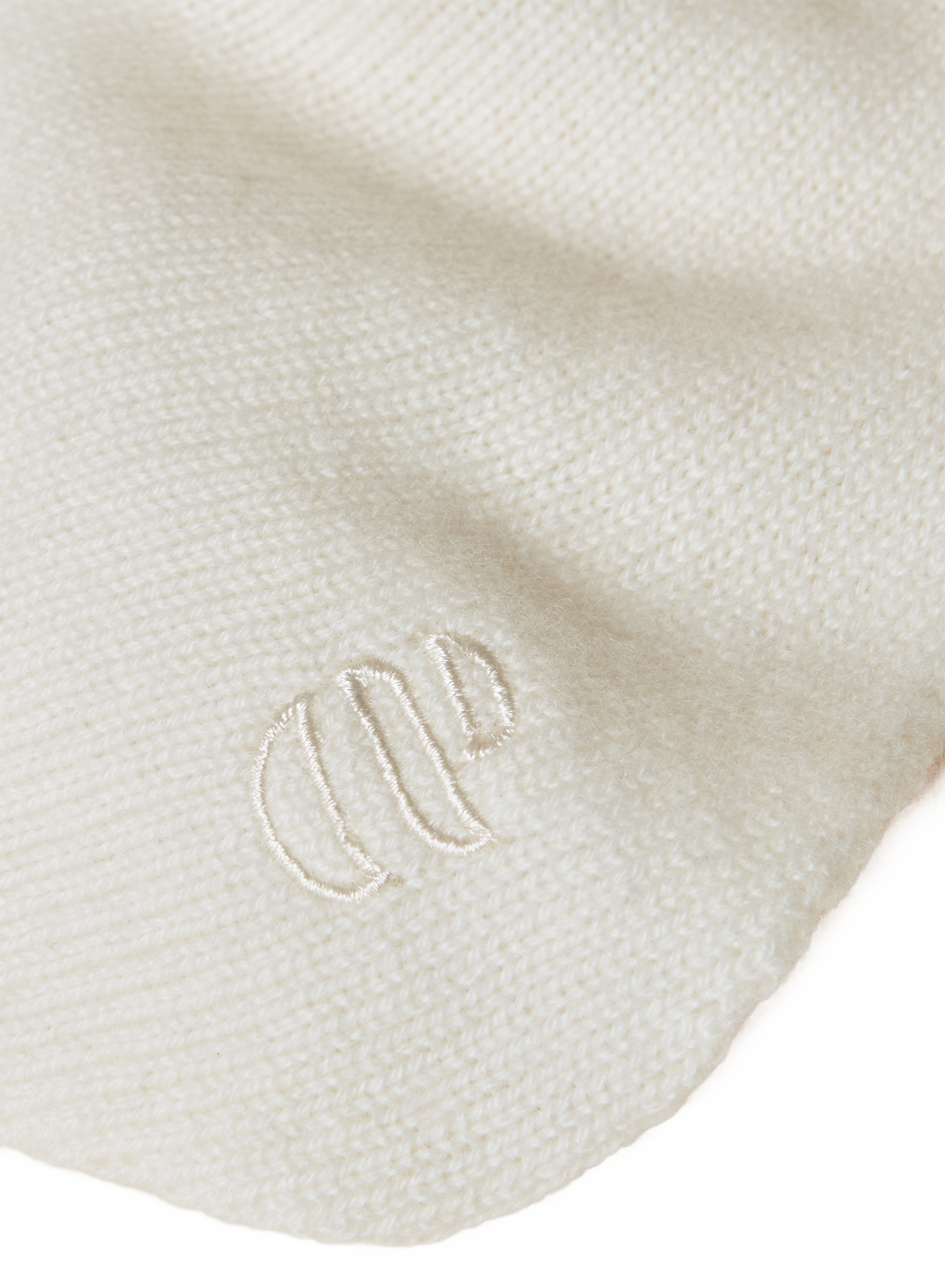 Foulard en cachemire| Blanc
