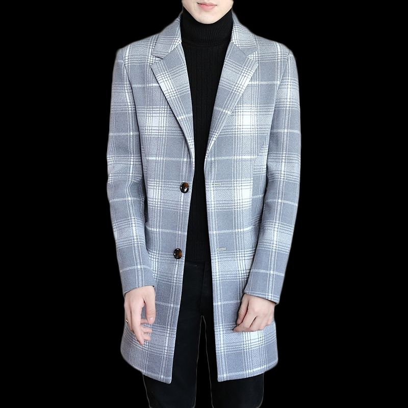 Bay Go Mall - Geruite trenchcoat