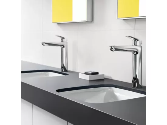 Mitigeur lavabo HANSGROHE 190 Eco C3 avec tirette et vidage chrome + nettoyant Briochin