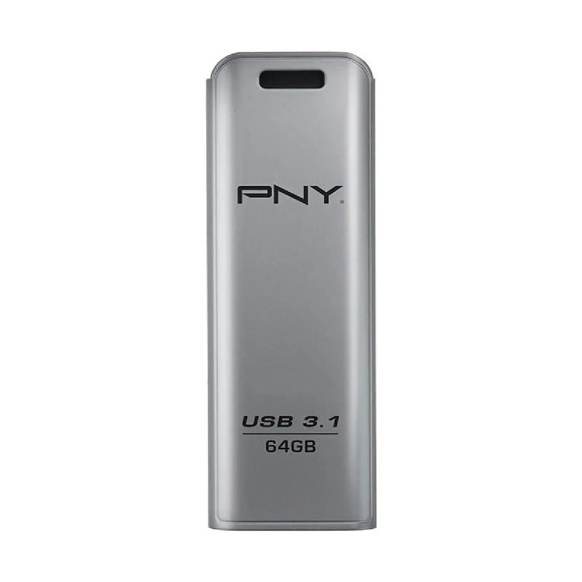 PNY Elite Steel USB Stick - 64 Go