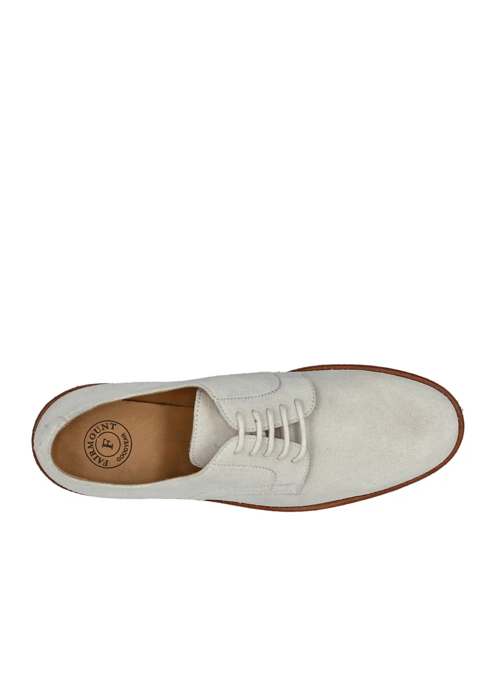 BUCK CUIR VELOURS BLANC