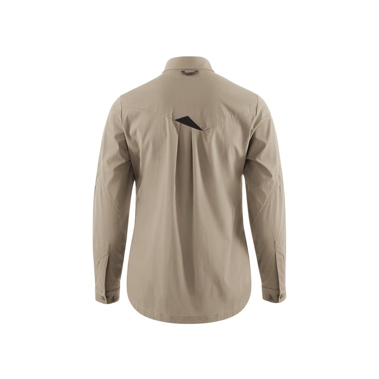 Klättermusen Garm LS Shirt W's Silver Green