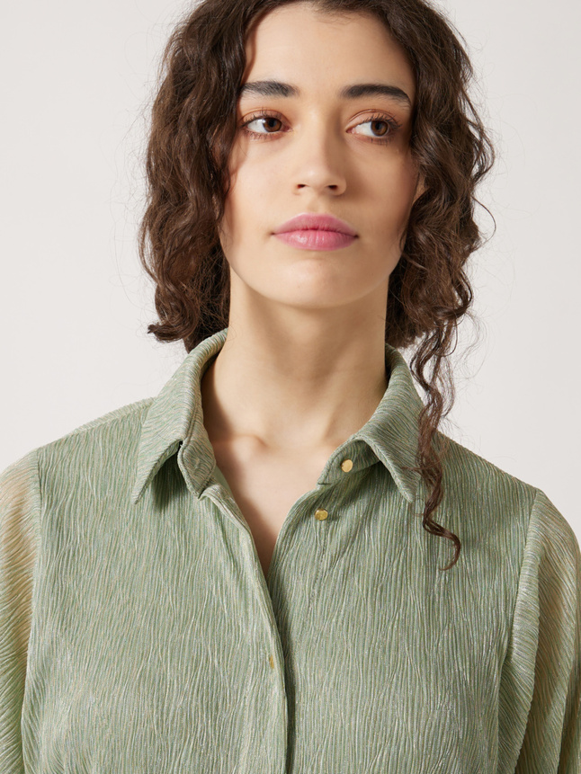 Chemise maille scintillante