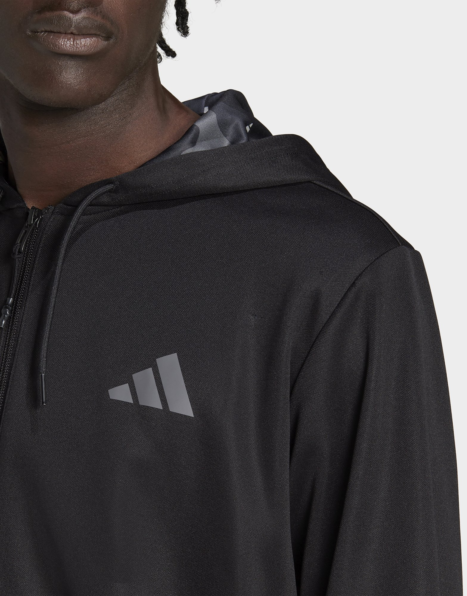 adidas Veste entièrement zippée Train Essentials Seasonal Training