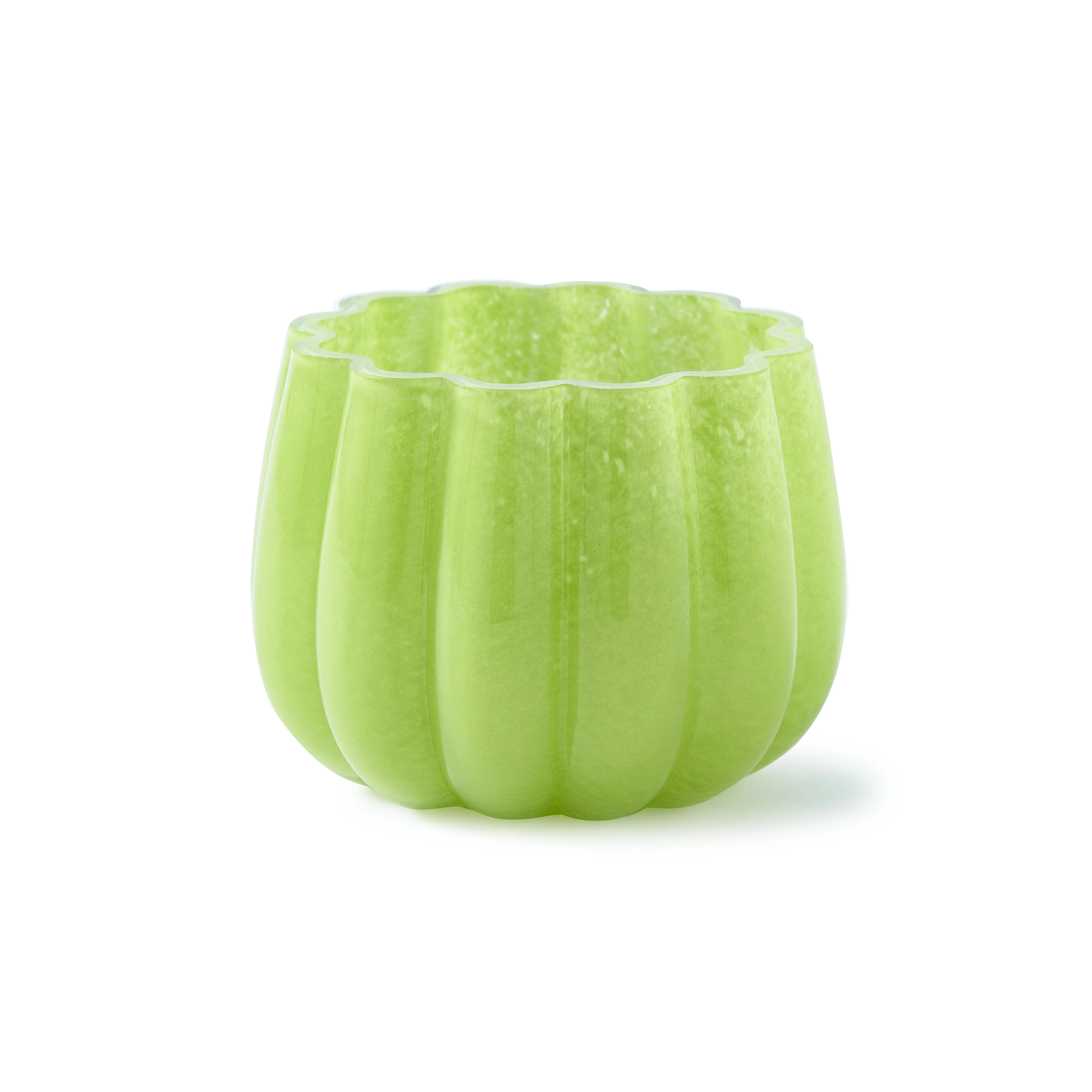 MELON - Photophore verre | Vert