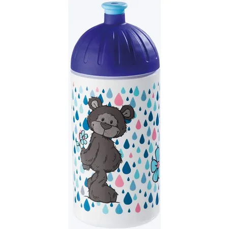 NICI Trinkflasche NICI Classic Bear, dunkelbraun, 500 ml