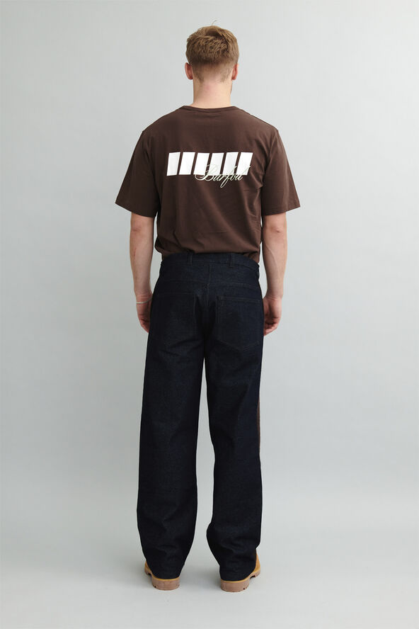 Barfod Teachers'' 50/50 Denim Jean Raw/brown