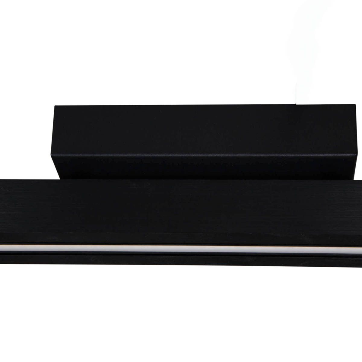 Moderne plafondspot zwart incl. LED dimbaar met afstandsbediening - Zeno