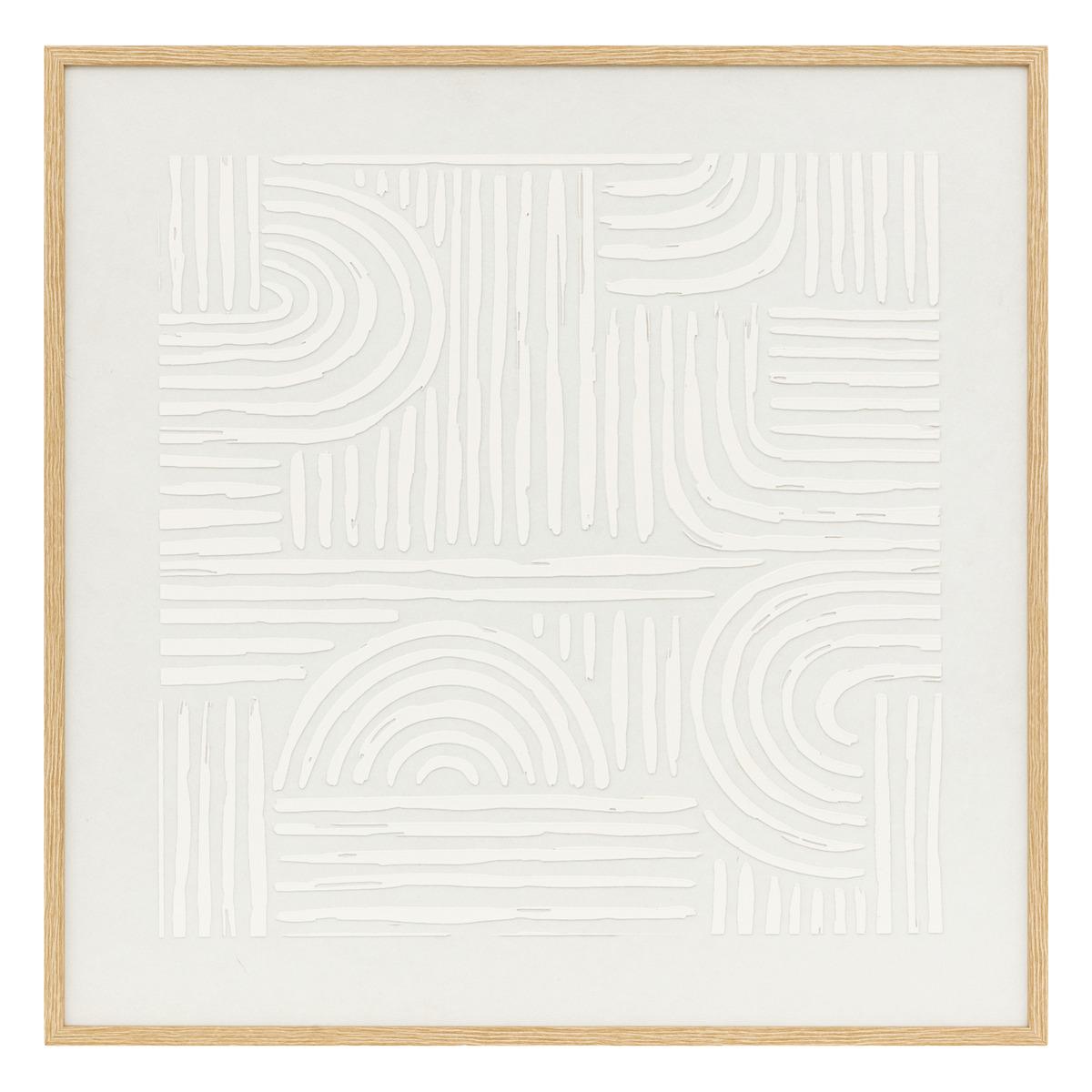 DECO MURALE RELIEF KAYA D.60X60CM