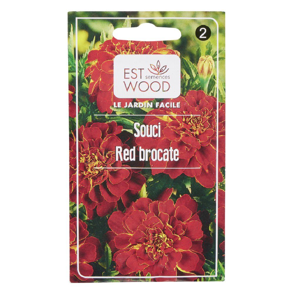 Semence de souci rouge de Brocade