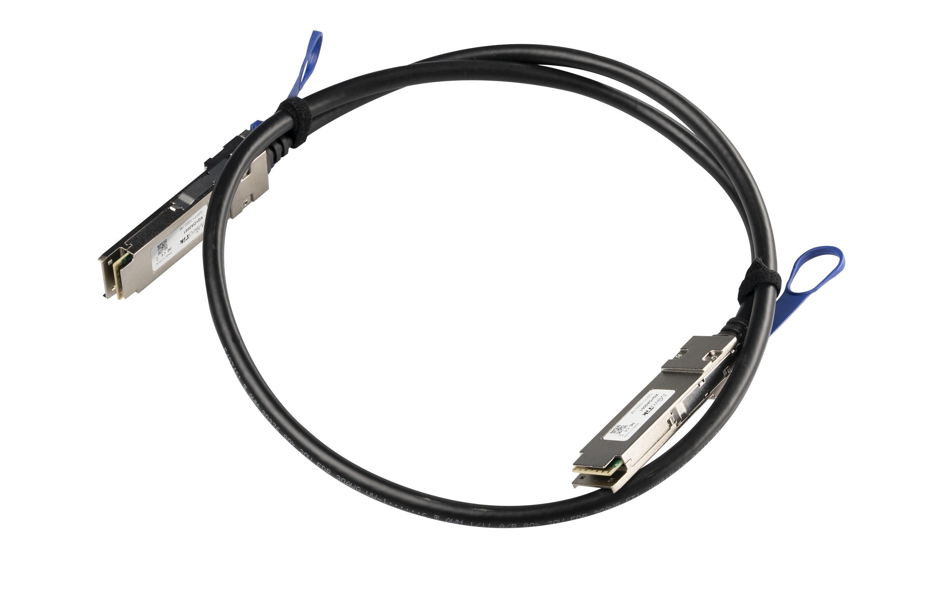 Direct Attach Kabel XQ+DA0001 QSFP28/QSFP28 1 m100 Gbps QSFP28-DirektanschlussKabel, 1m