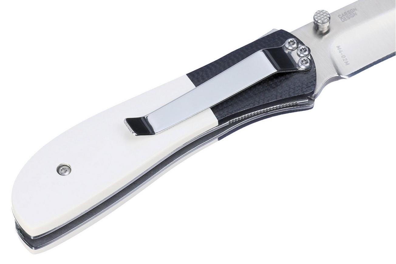 CRKT M4-02M, White zakmes, Kit Carson design