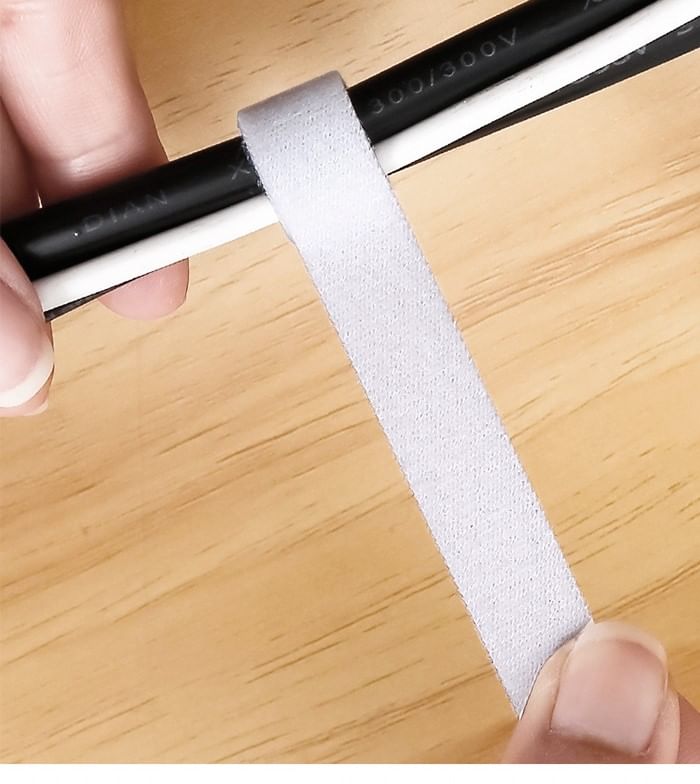 Baburu - Kabelorganizer met eenvoudige zelfklevende tape