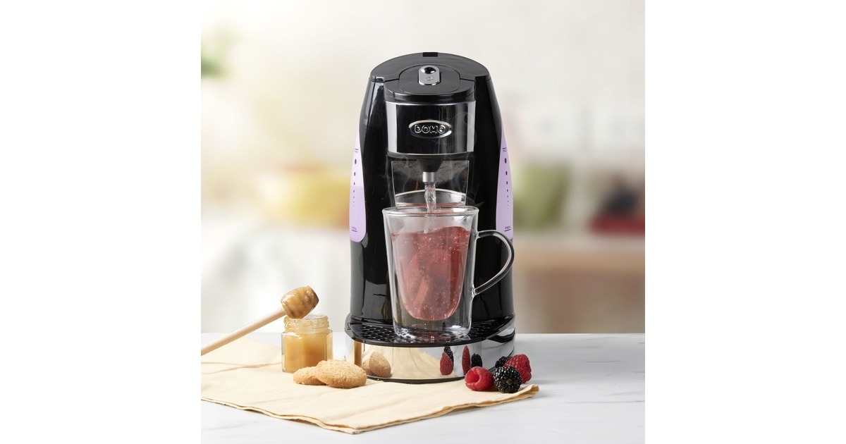 DomoWaterkoker 'My Tea' DO482WK  (Zwart, 1,5 Liter)