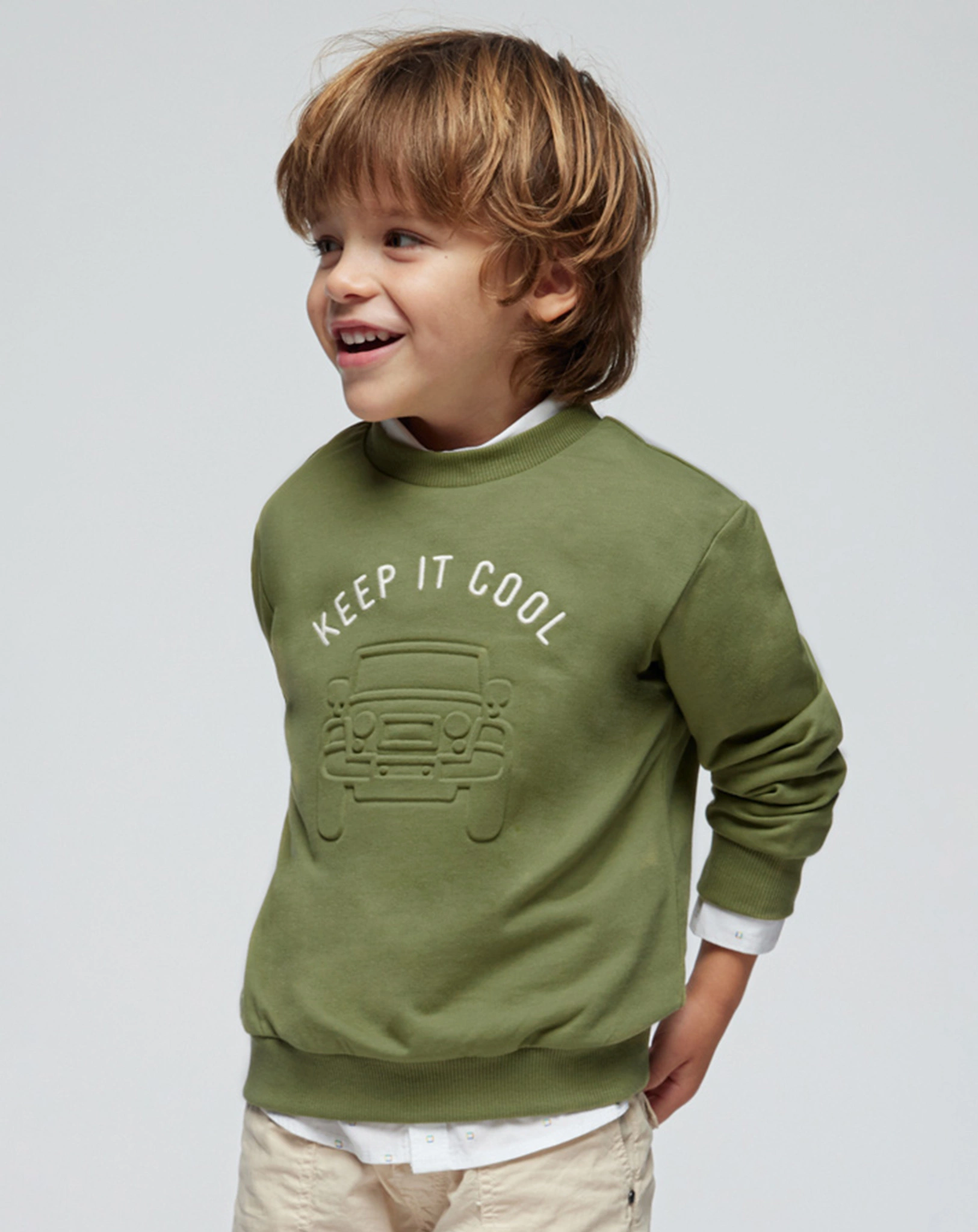 Pullover KEEP IT COOL in leguangrün