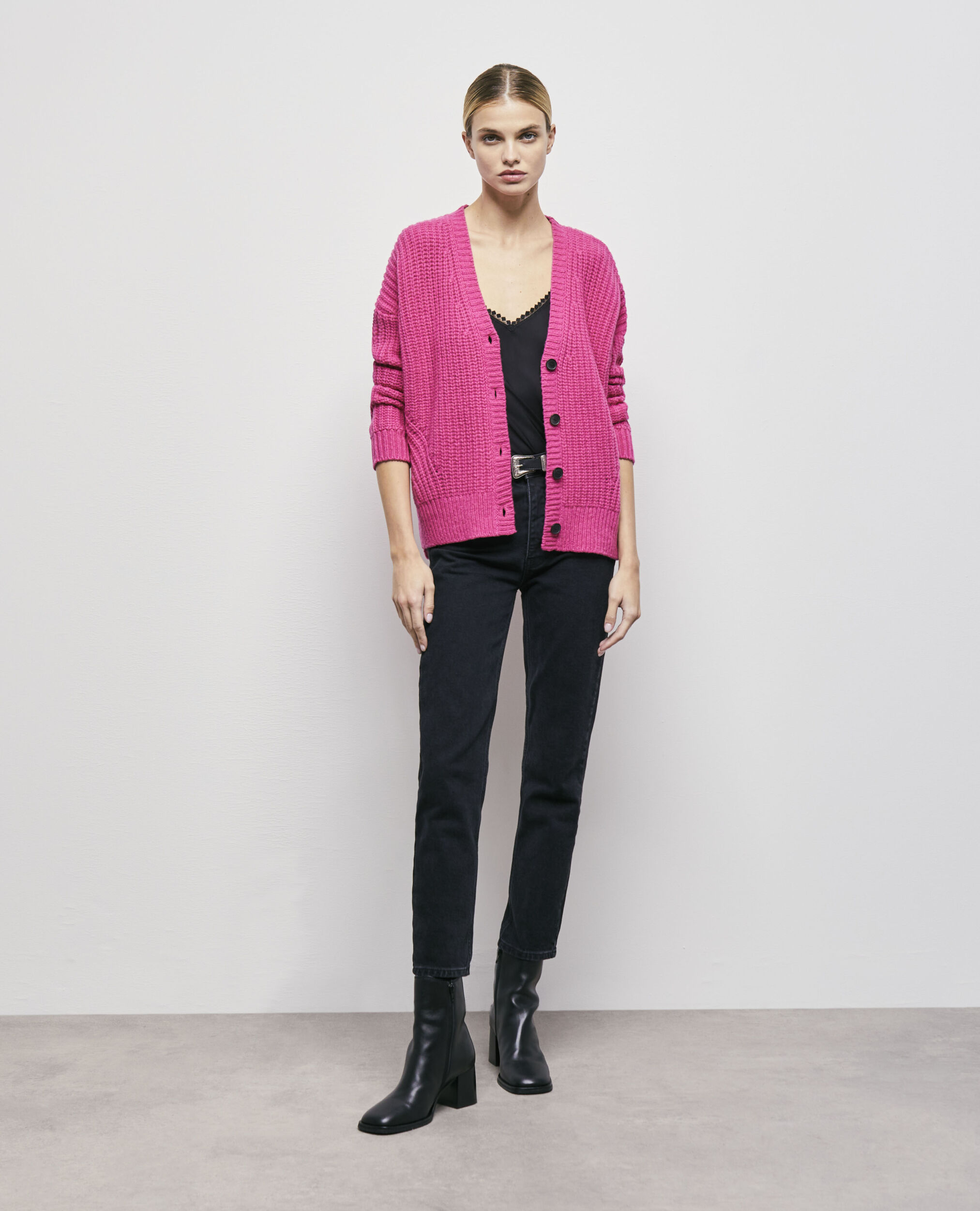Cardigan rose