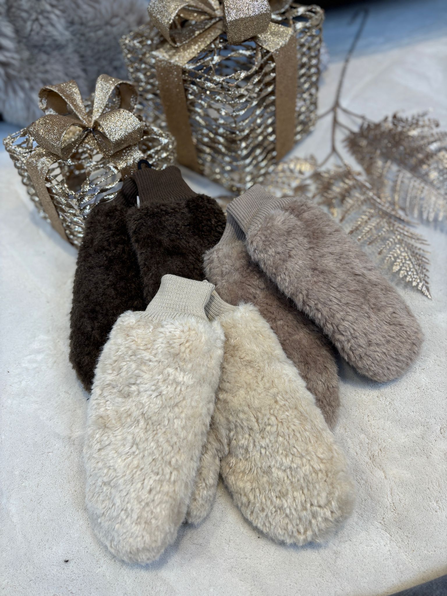 Teddy Wanten - Beige