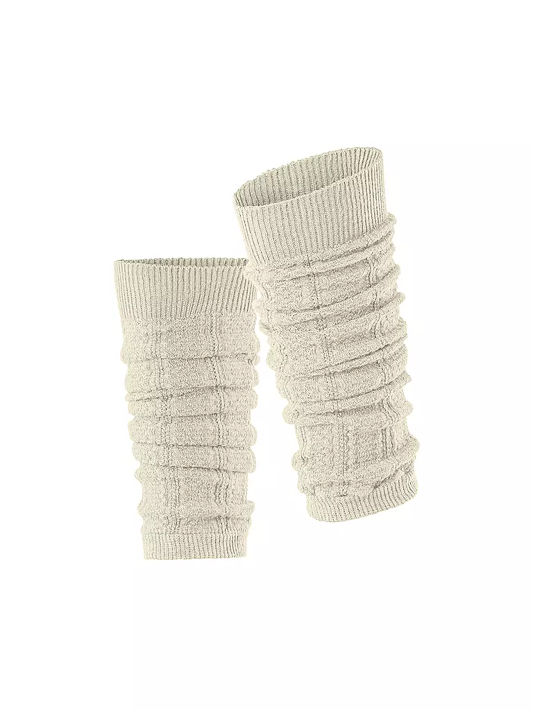 FALKE Stulpen NEEDLEPOINT off-white creme