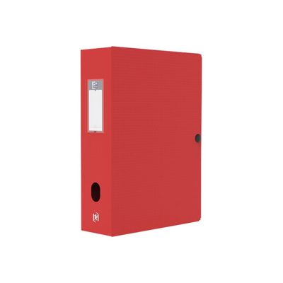 Oxford Memphis - Boîte de classement plastique - dos 80 mm - disponible dans différentes couleurs