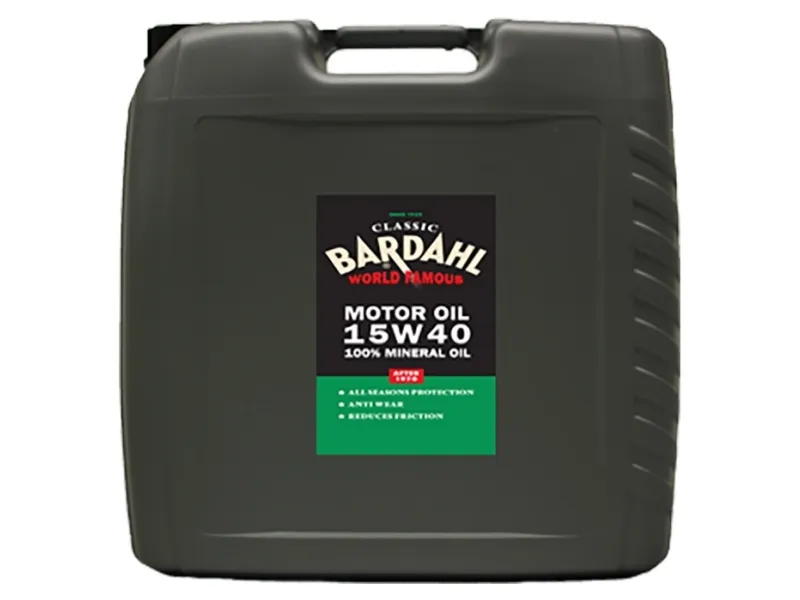 Bardahl 20 Ltr. Sae 15W40 Classic motorolie