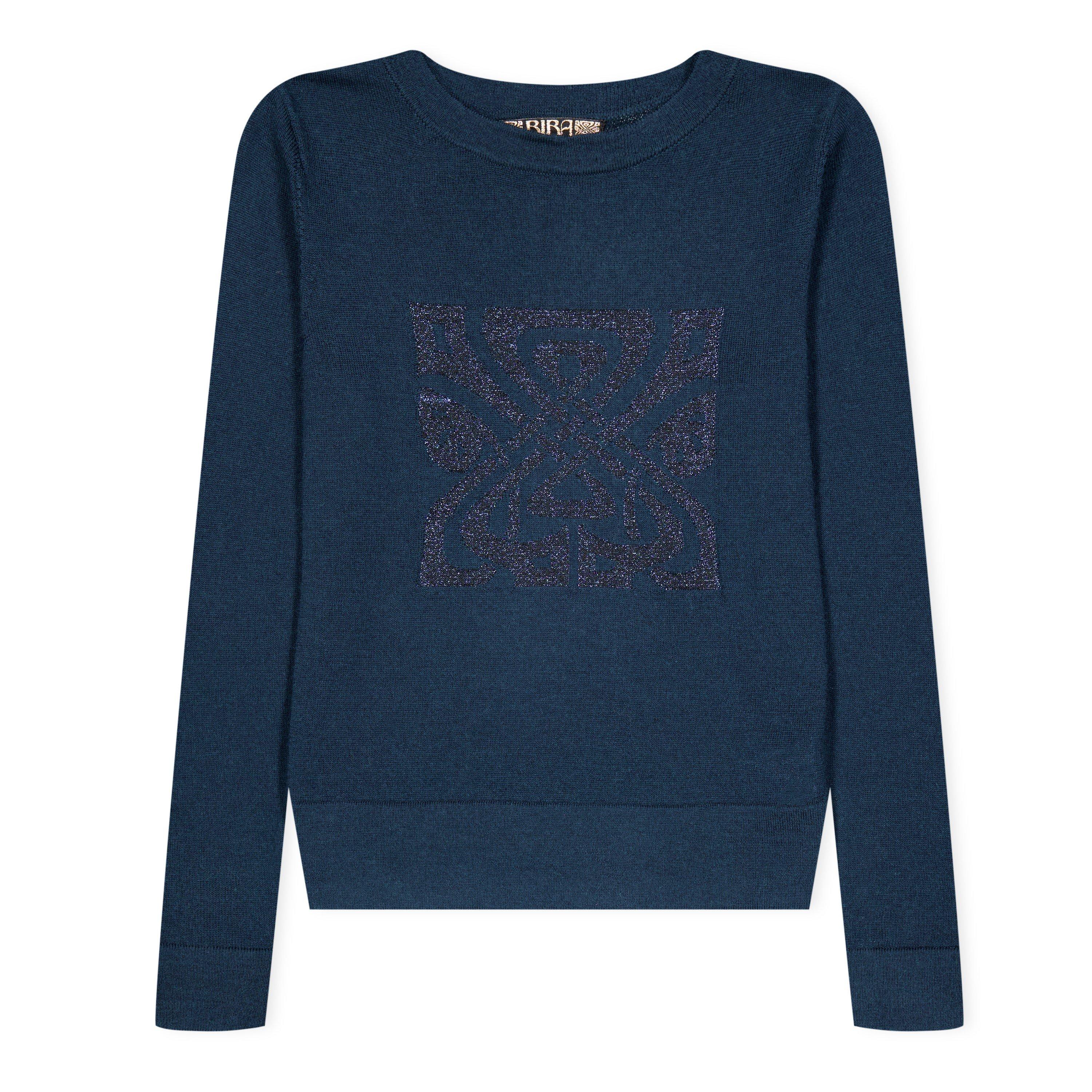 Biba Junior Girls Biba Merino Logo Jumper