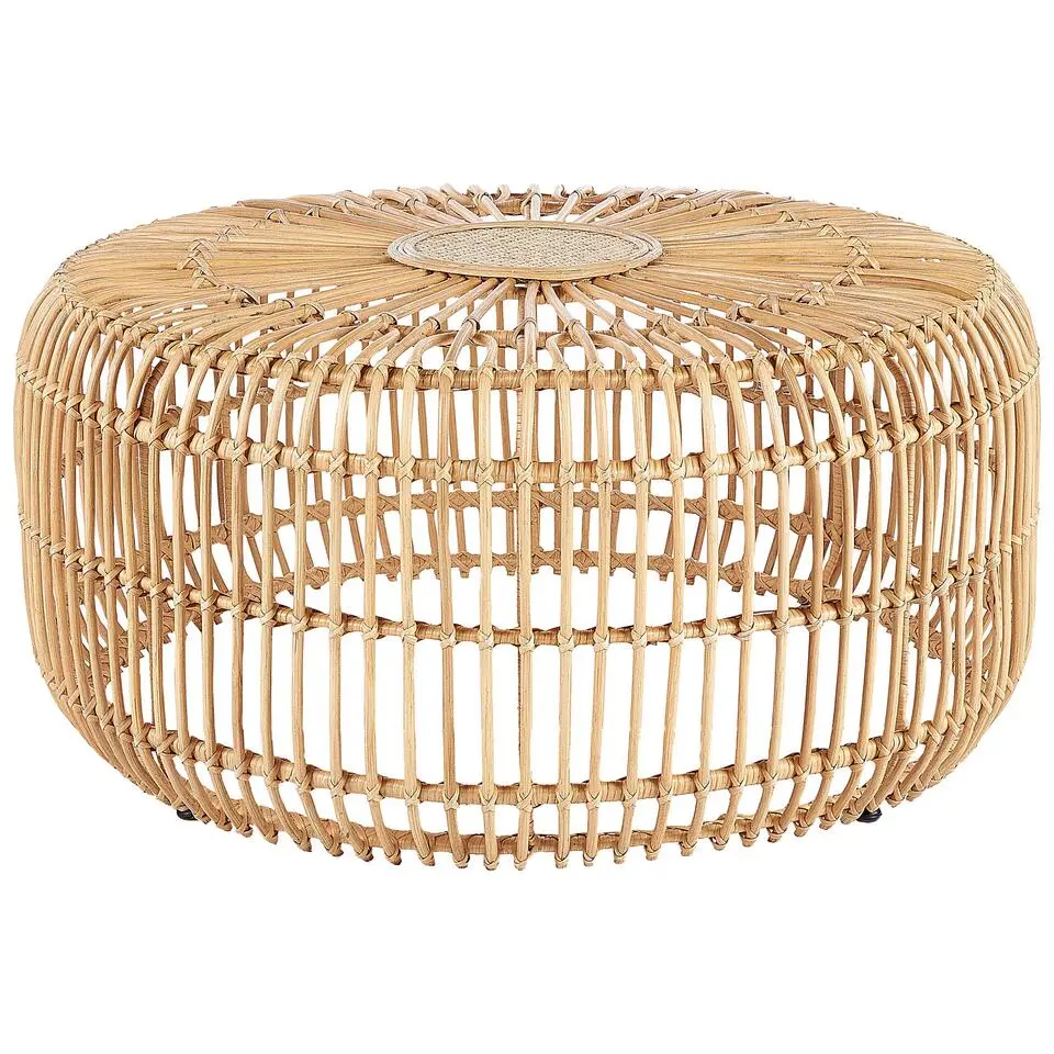 RANDAZZO - Salontafel - Beige - Rotan