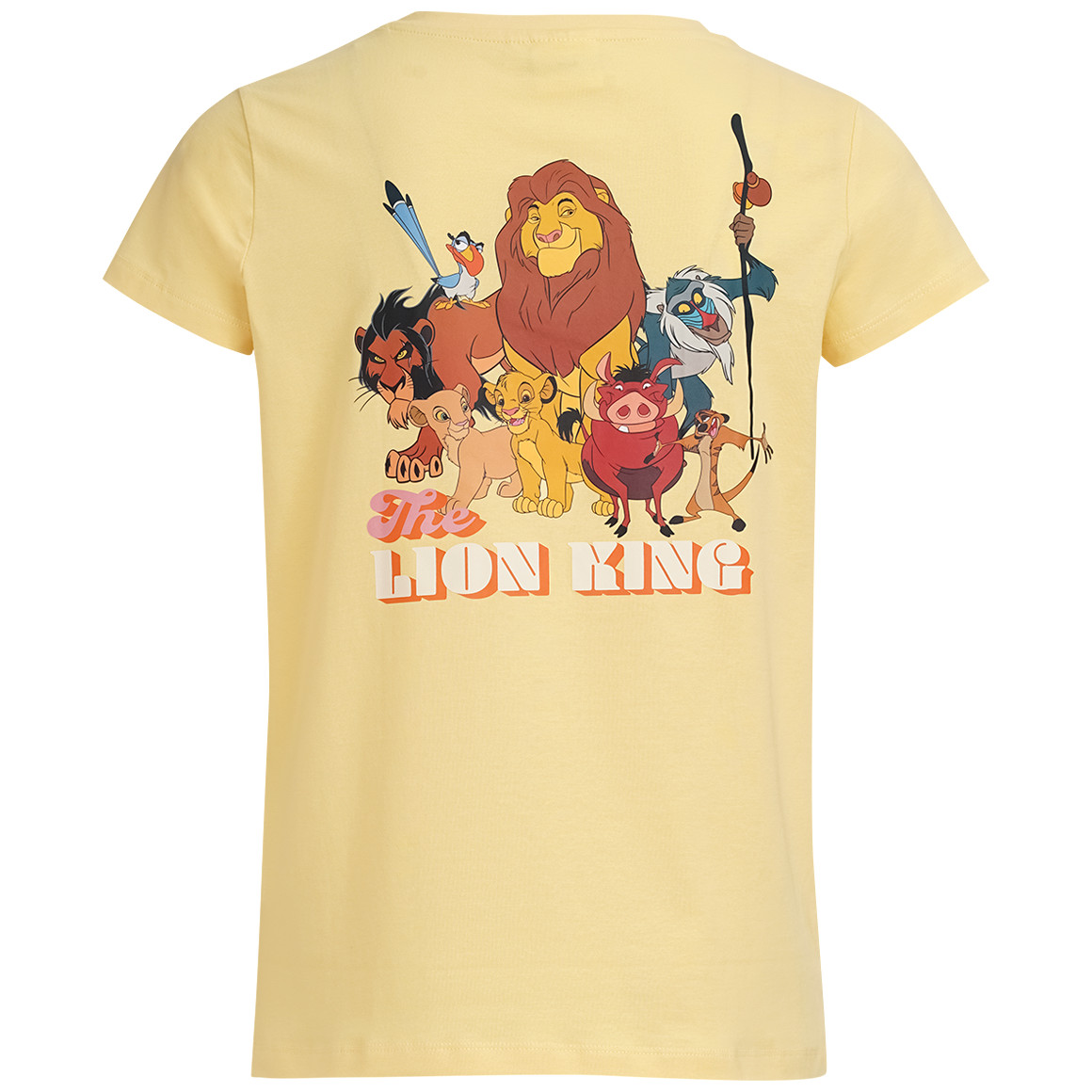 Gina Benotti Disney Classics T-Shirt mit großem Motiv hellgelb