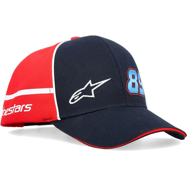 jorge martin - Casquette baseball Dual 89 Alpinestars Bleu / Rouge