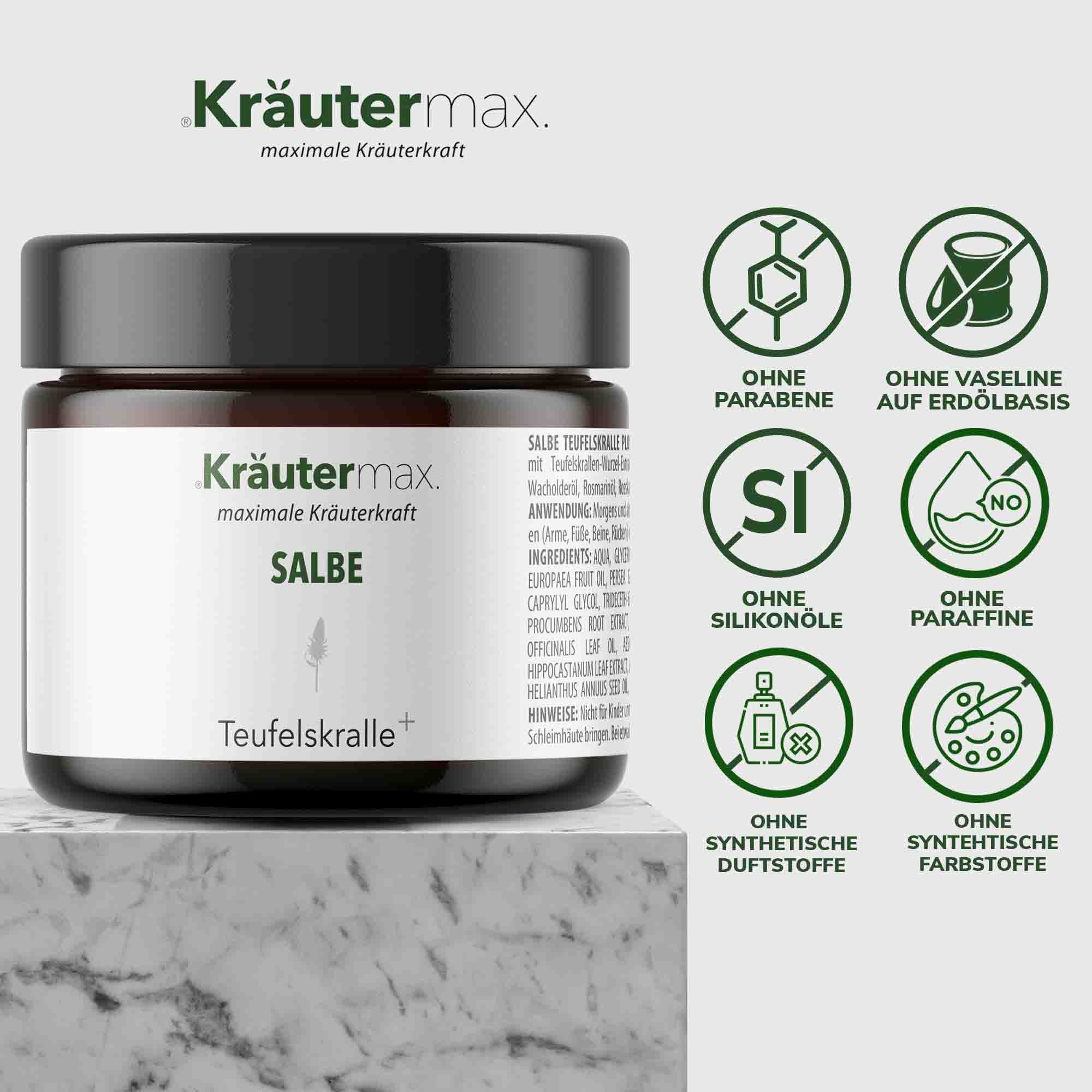 Kräutermax Salbe Teufelskralle plus Arnika