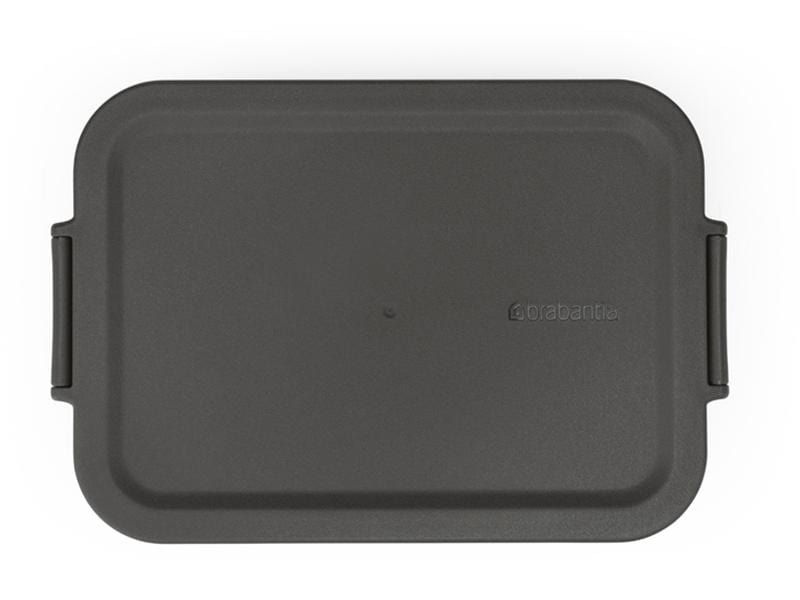 Brabantia Lunchbox Make & Take 1.1 l, Dunkelgrau Znünibox