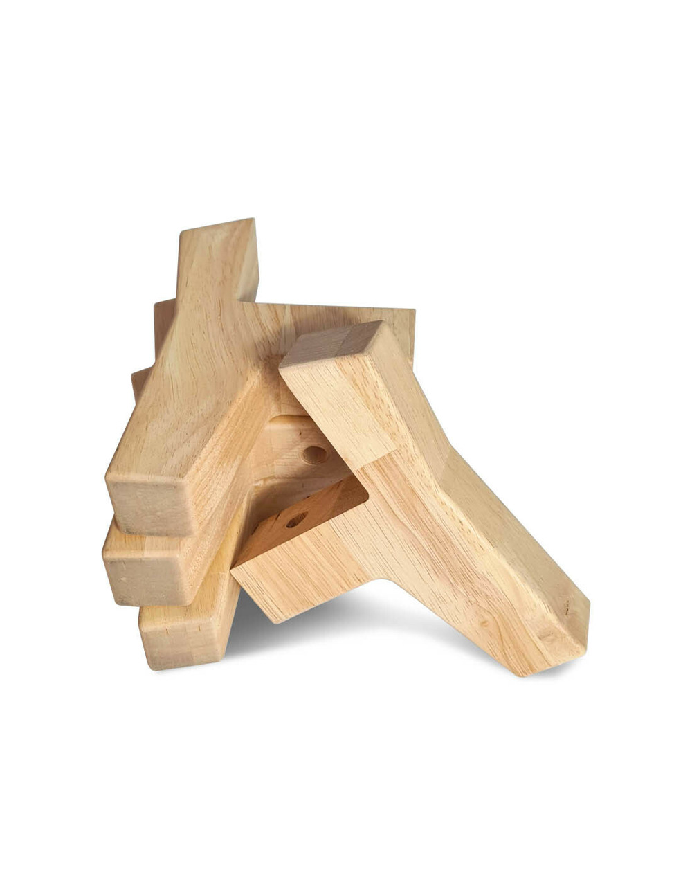 Piétement pour rangement à granulés de bois modèle 