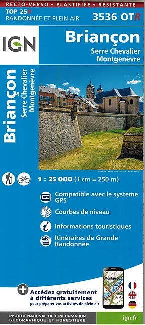 IGN - TOP25R 3536OTR BRIANCON 1 25 000