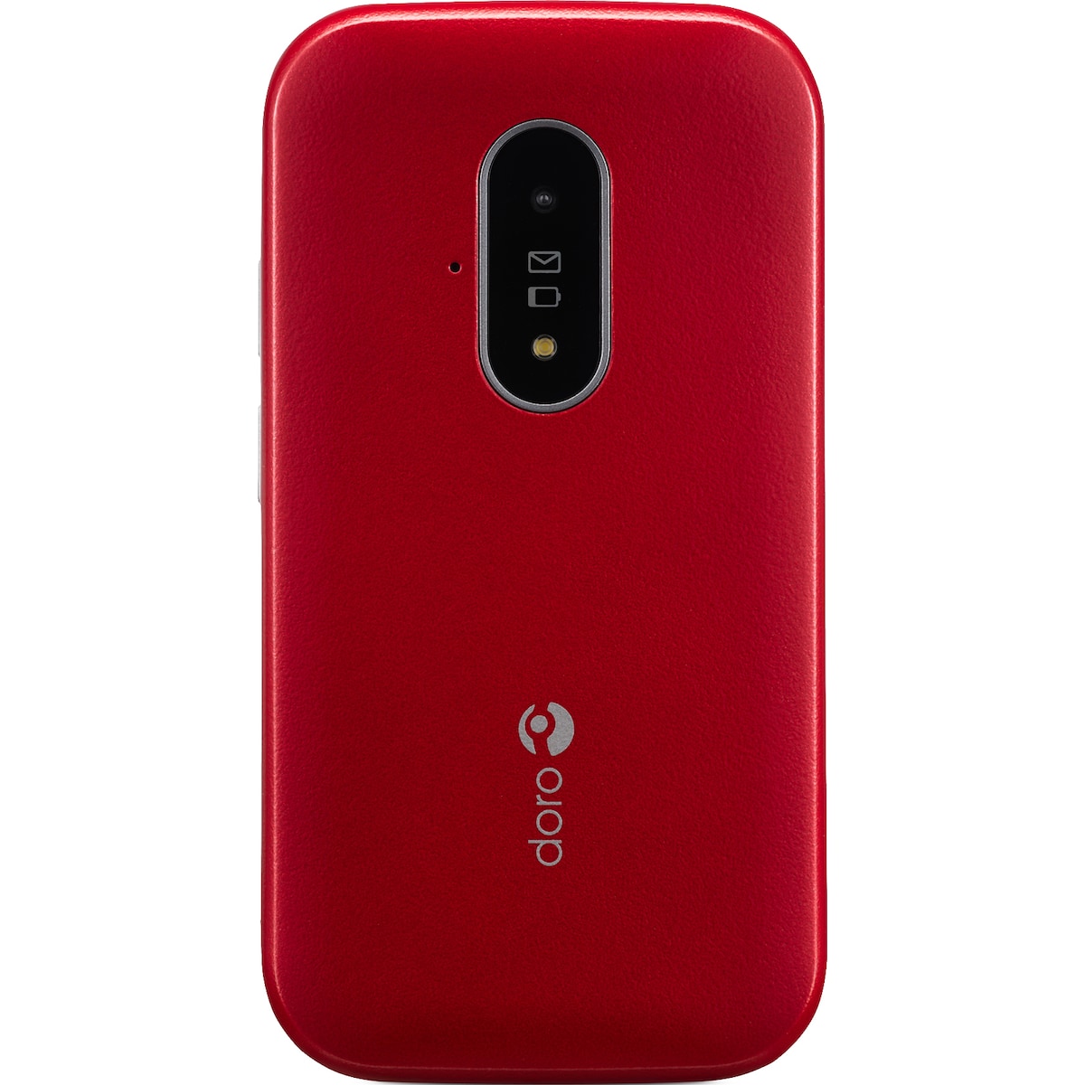 Doro 6821 mobiltelefon (rød/hvit)