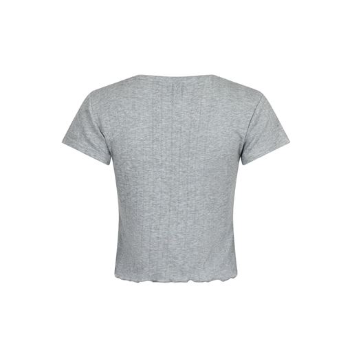 Neo Noir Lonnie Pointelle T-shirt, Light Grey, 40